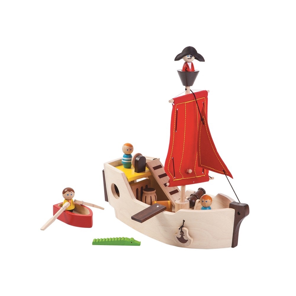 PlanToys Pirate Ship Playset